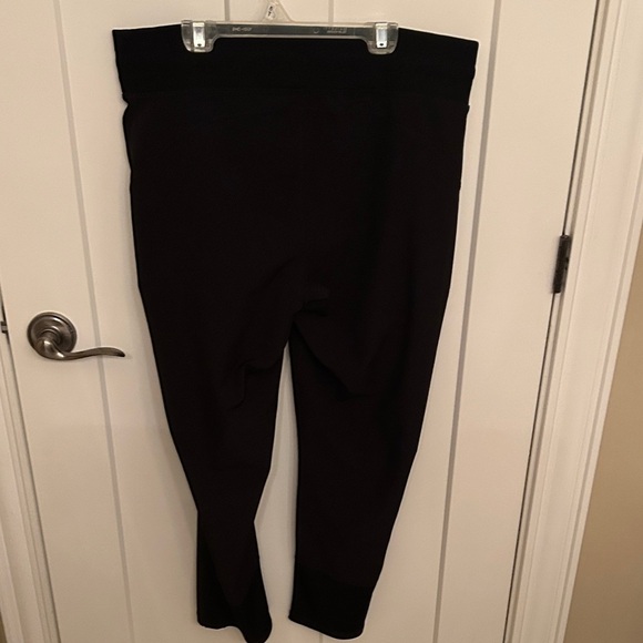 Women’s Drawstring Waist Black Pants, size L - Picture 5 of 9